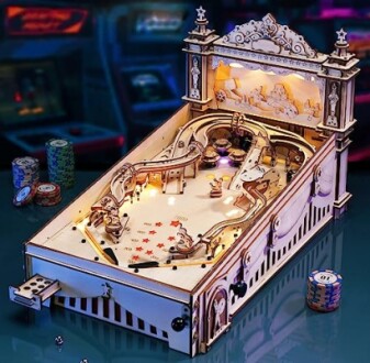 Best 3D Puzzle Pinball Machines: Creative Wooden Models for Adults and Teens