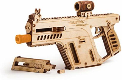 Best Wooden Model Guns for Kids and Adults - Build and Play with These 3D Puzzle Toy Guns